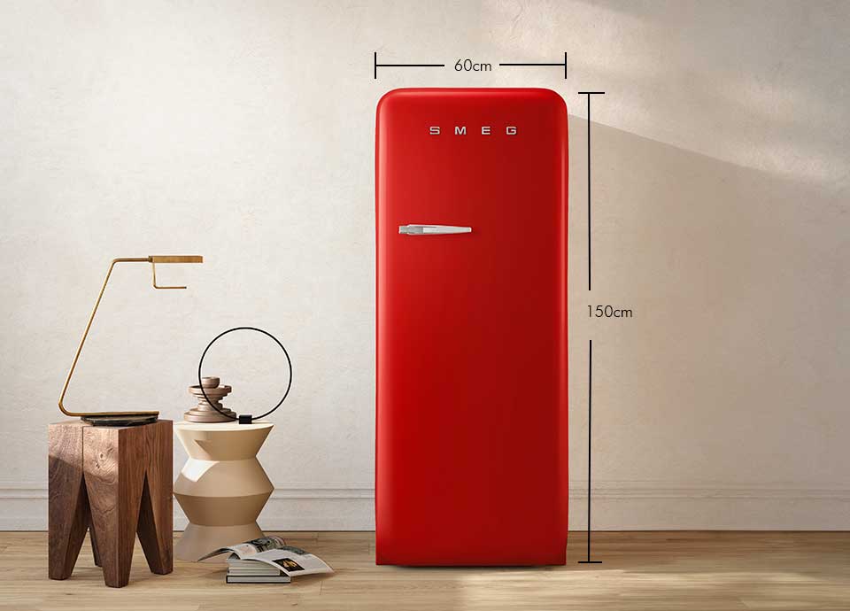 Fridge Sizes Measurement Guide Smeg UK