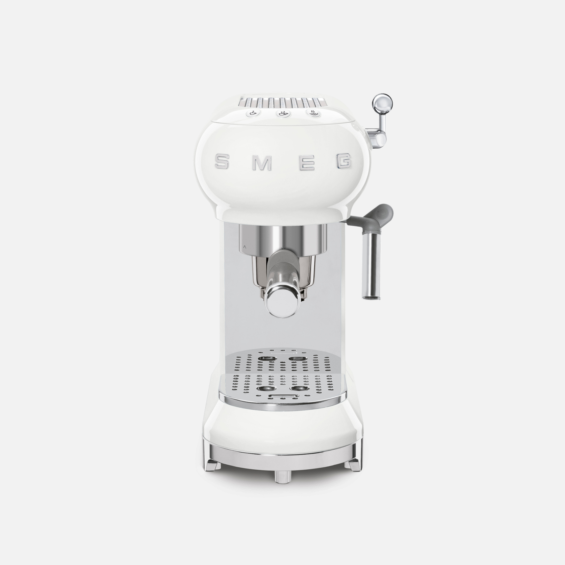 Smeg Espresso Coffee Machine EGF03 with grinder and milk frother