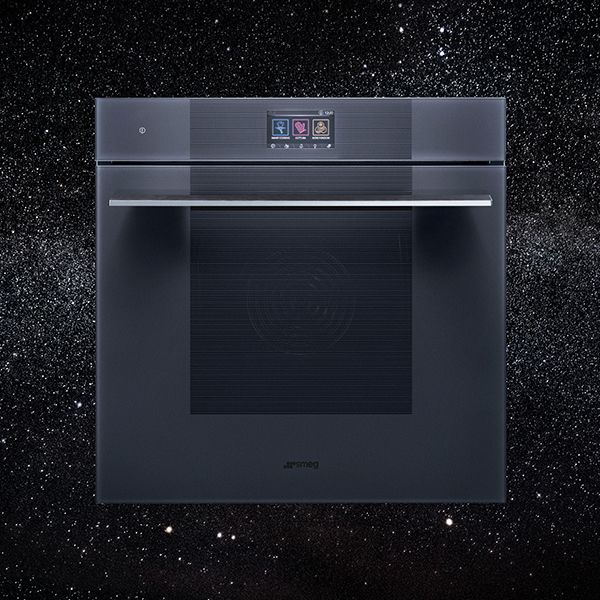 Smeg's SteamGeneration Oven with digital display, in our 'Neptune Grey' colour